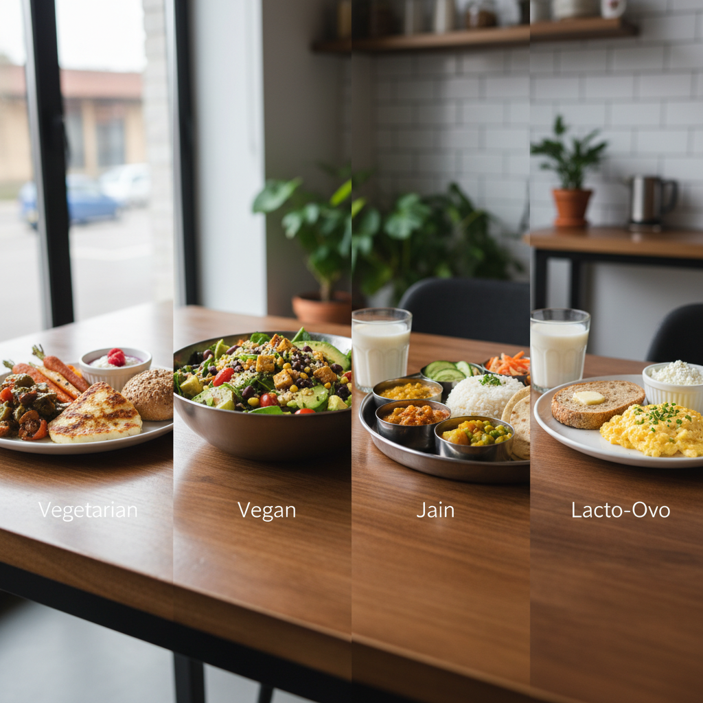 Vegetarian vs. vegan vs. Jain vs. lacto-ovo: a definitive disambiguation